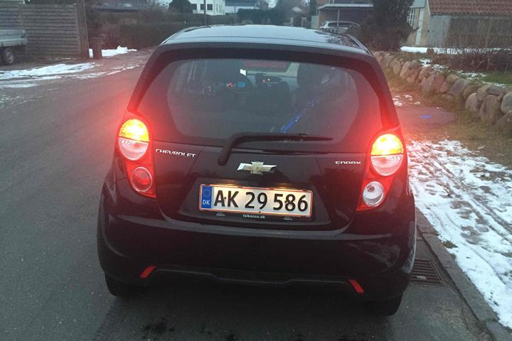 Sort Chevrolet Spark fra 2013