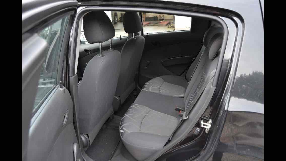 Sort Chevrolet Spark fra 2013