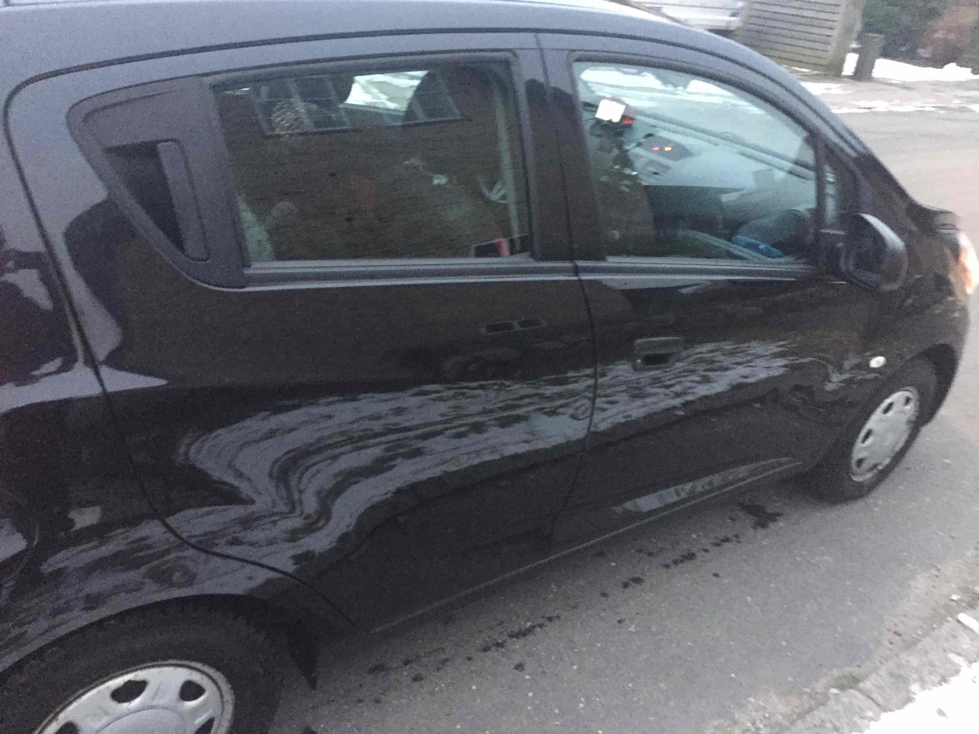 Sort Chevrolet Spark fra 2013