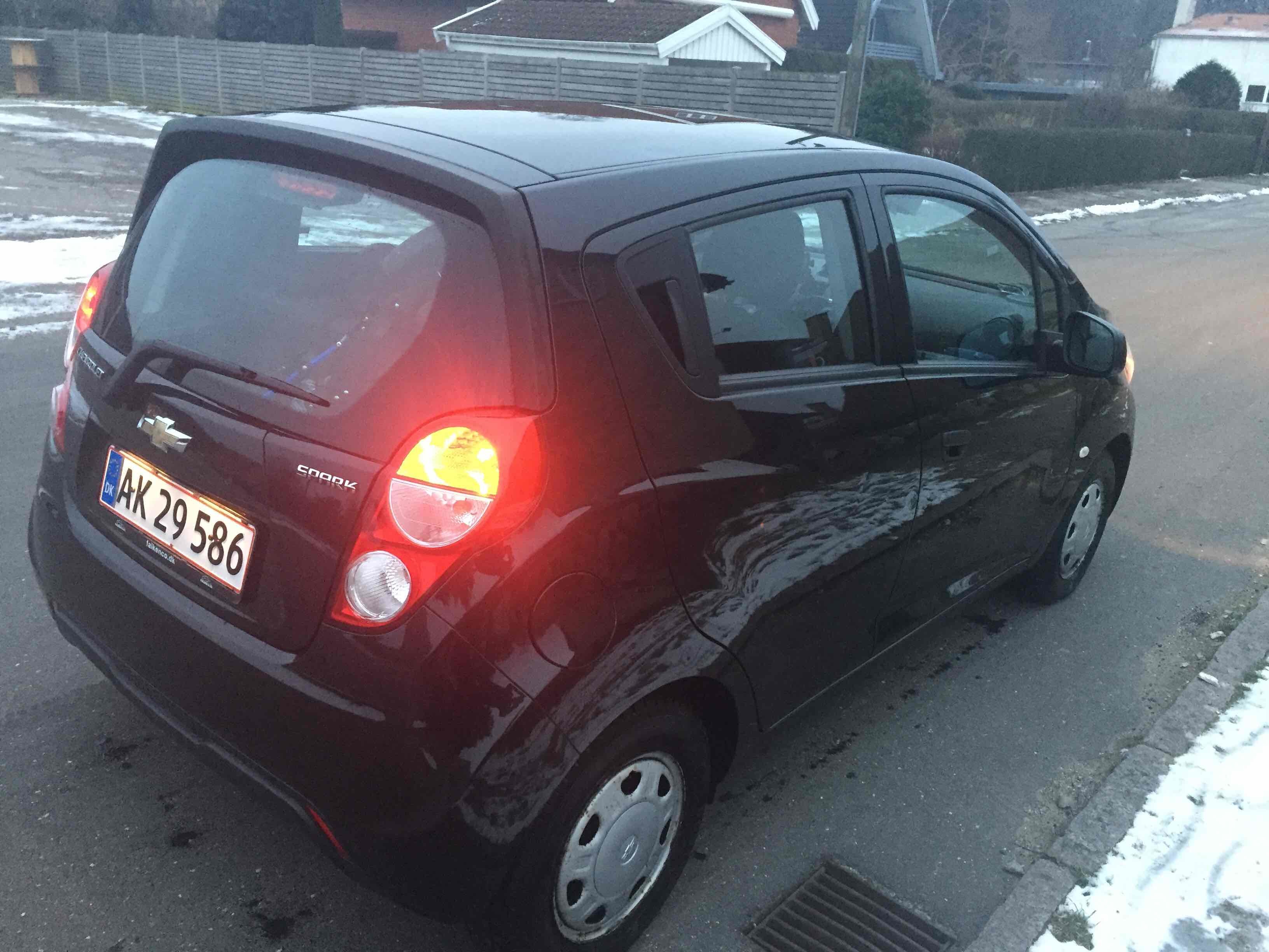 Sort Chevrolet Spark fra 2013