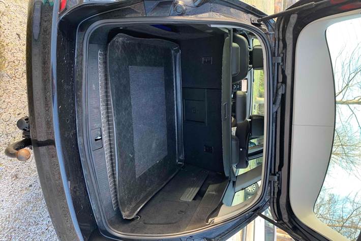 Sort Opel Astra fra 2012