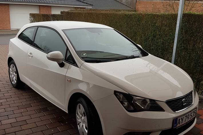 Hvid Seat Ibiza fra 2016