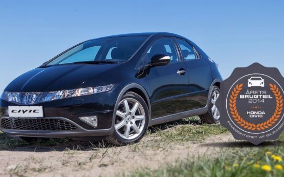 Sort Honda Civic fra 2007