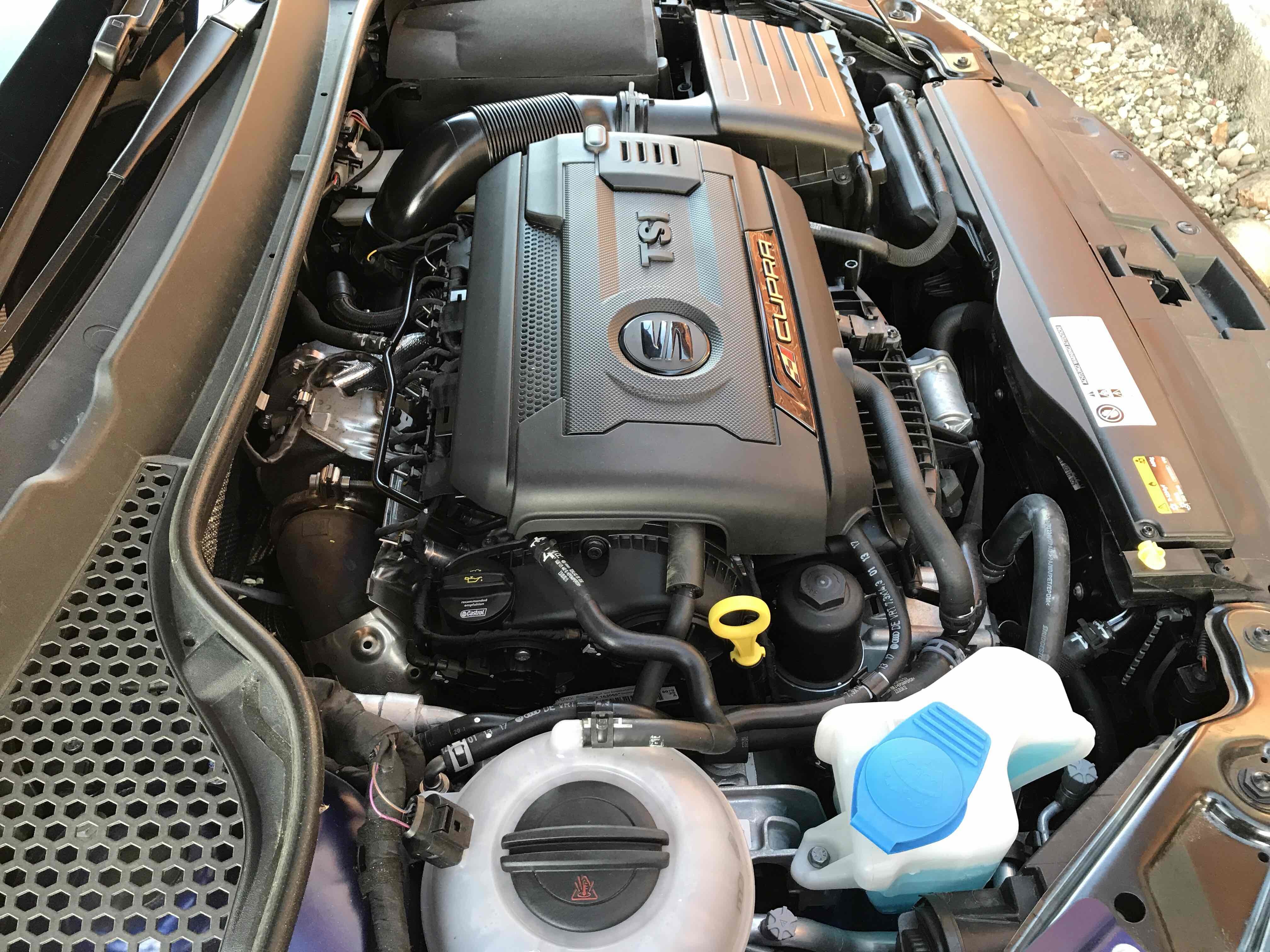 Blå Seat Leon fra 2017