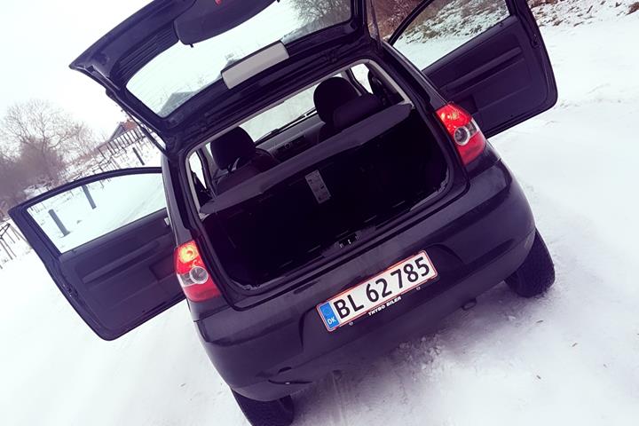 Sort VW Fox fra 2007