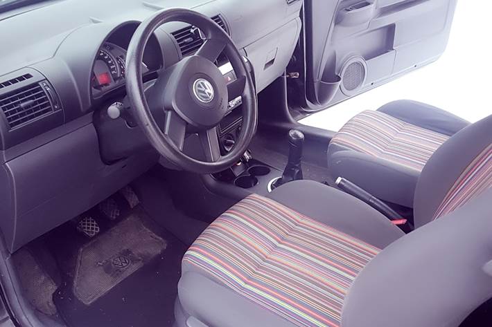 Sort VW Fox fra 2007