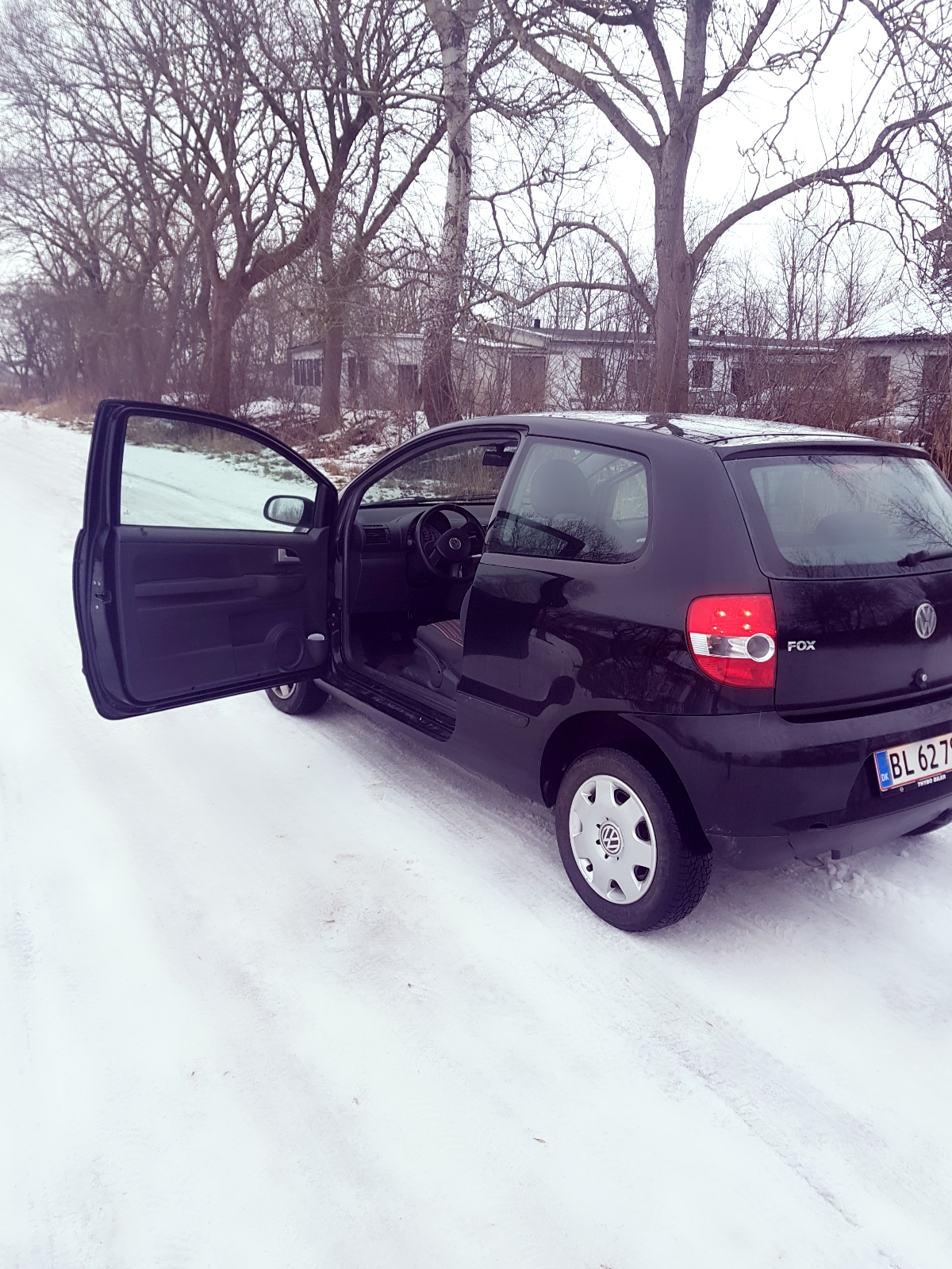 Sort VW Fox fra 2007