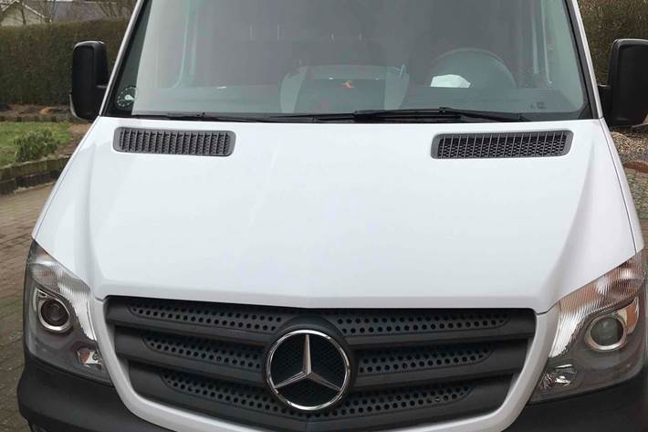 Hvid Mercedes Sprinter 316 fra 2016