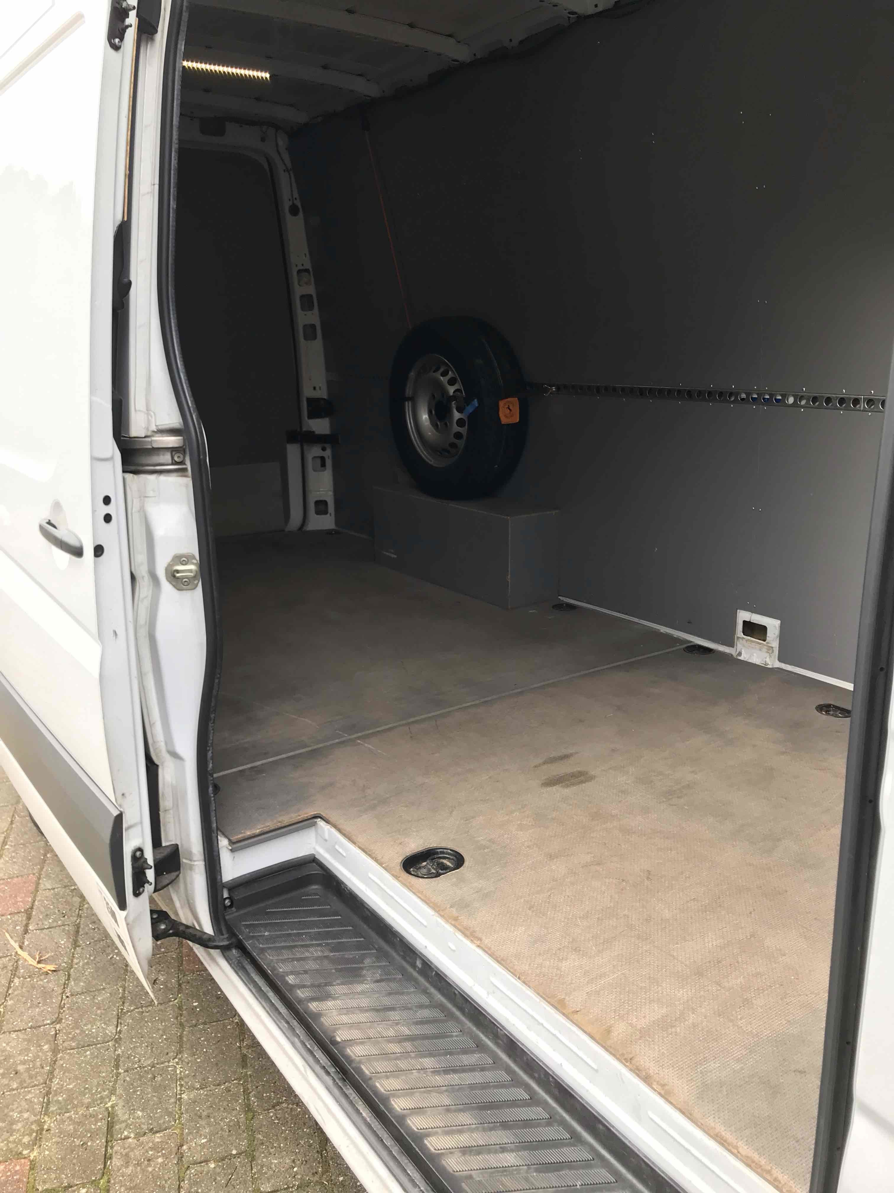 Hvid Mercedes Sprinter 316 fra 2016