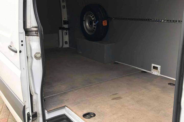 Hvid Mercedes Sprinter 316 fra 2016