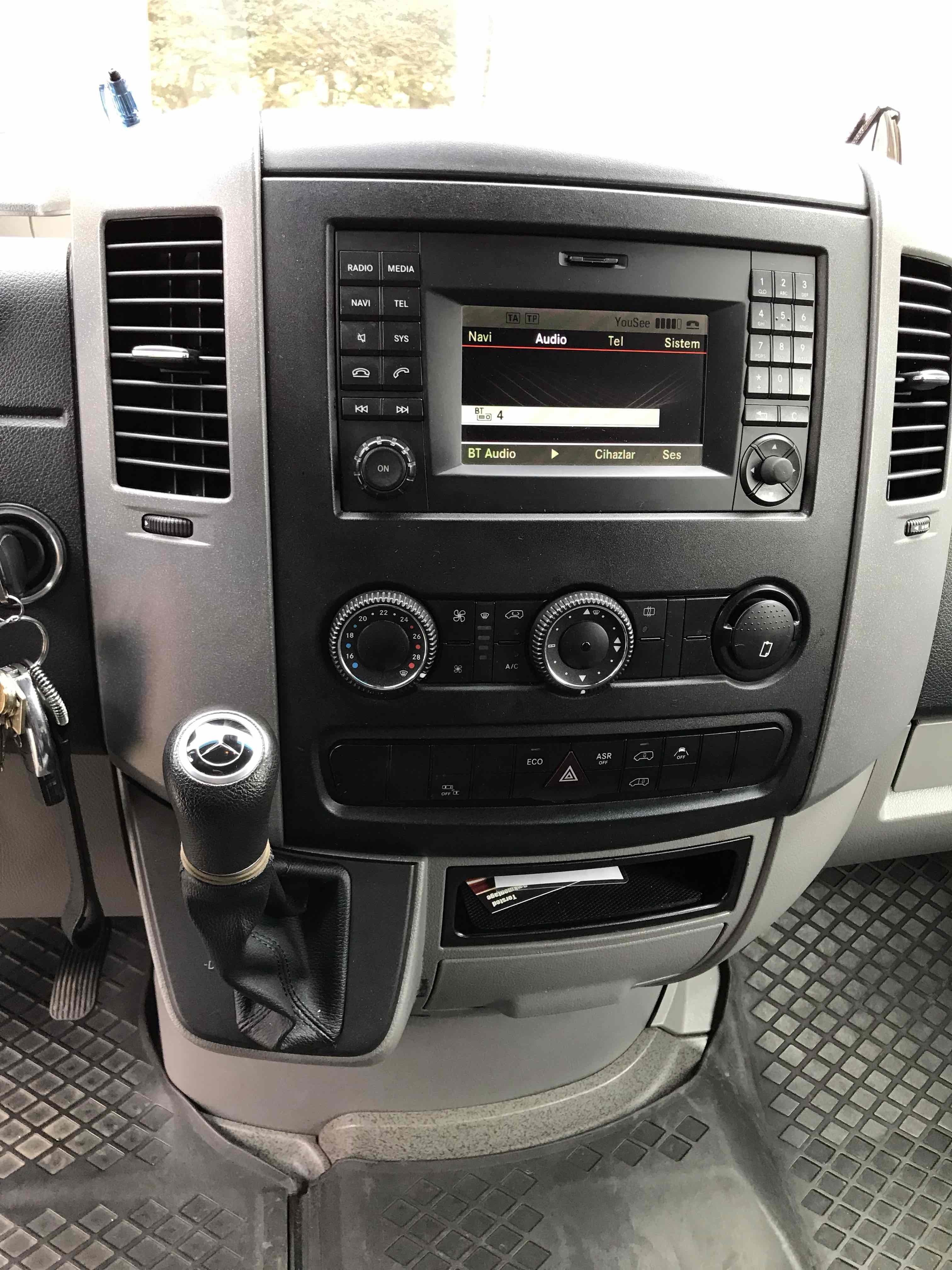 Hvid Mercedes Sprinter 316 fra 2016