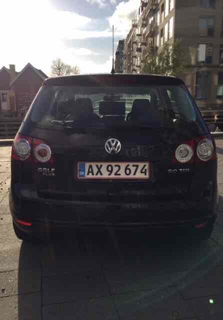 Sort VW Golf Plus fra 2006
