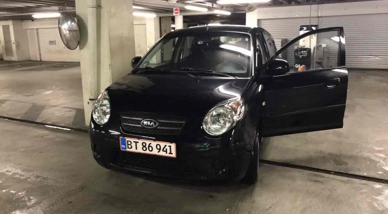 Sort Kia Picanto fra 2008
