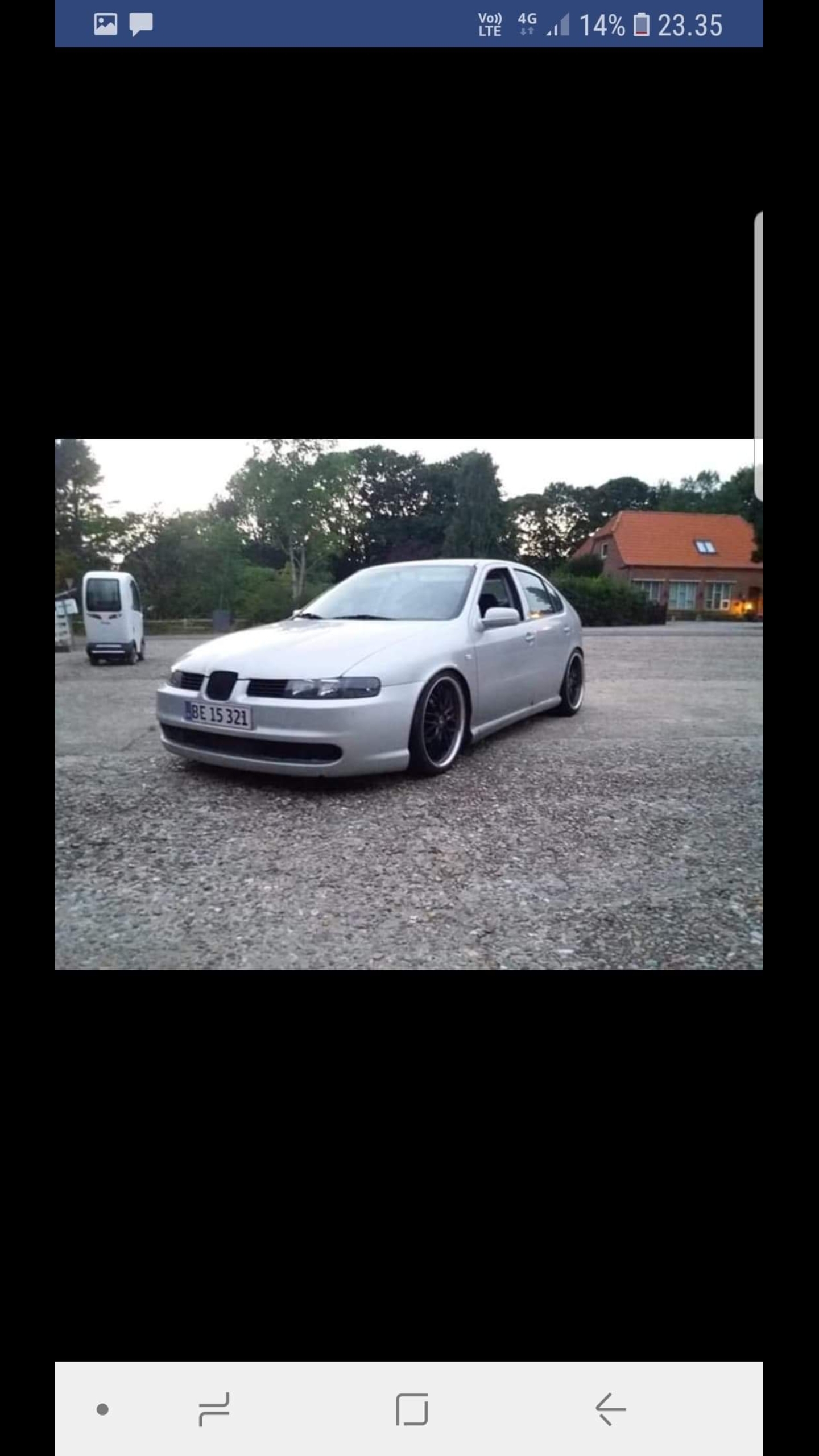 Grå Seat Leon fra 2003