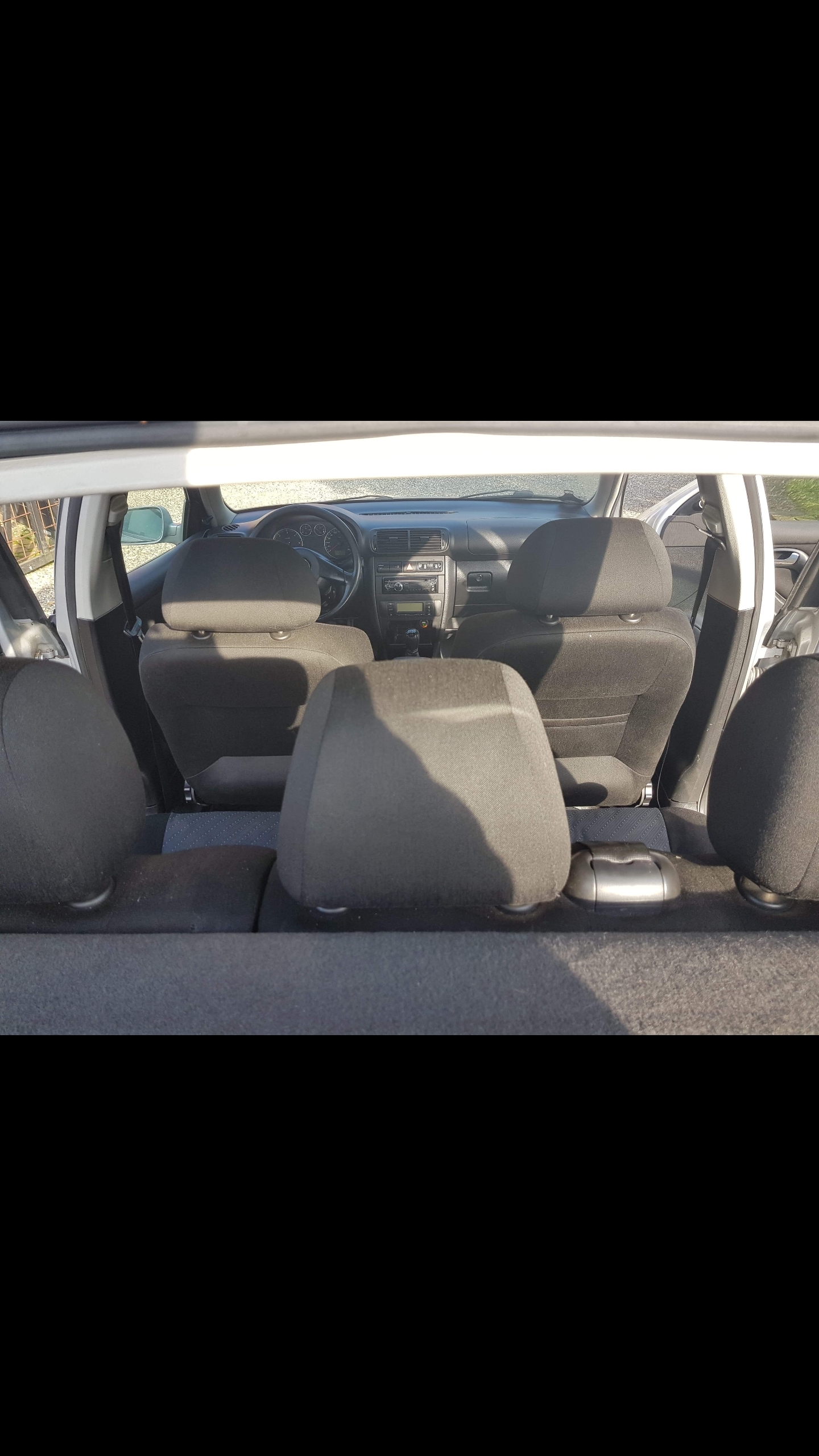 Grå Seat Leon fra 2003