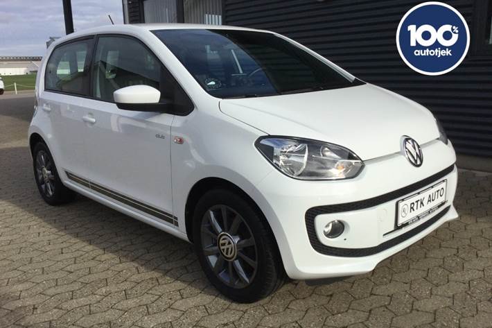 Hvid VW UP! fra 2015