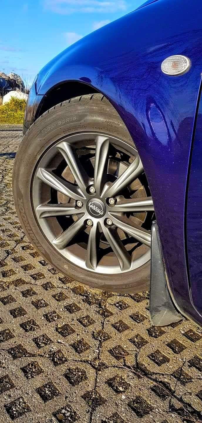 Blå Mazda 6 fra 2006