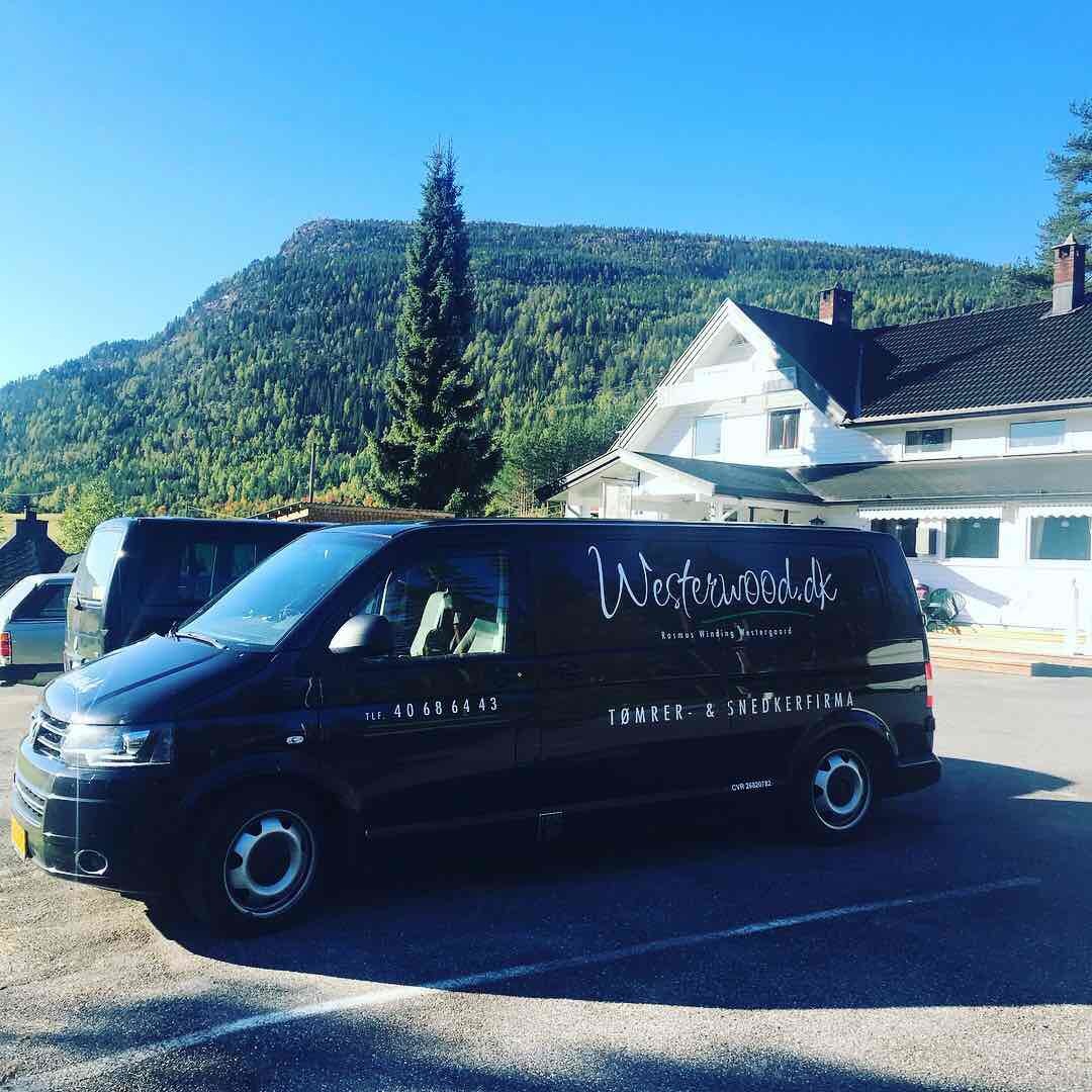Sort VW T5 fra 2014