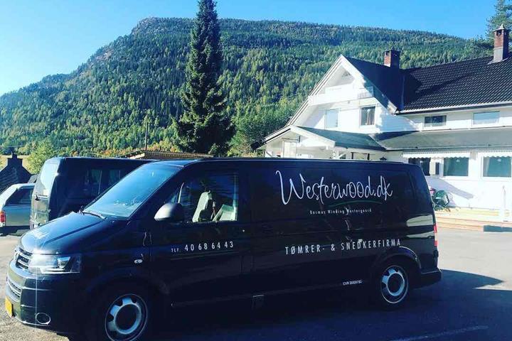 Sort VW T5 fra 2014