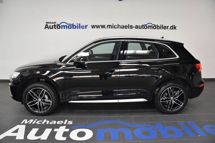 Sort Audi Q5 fra 2017