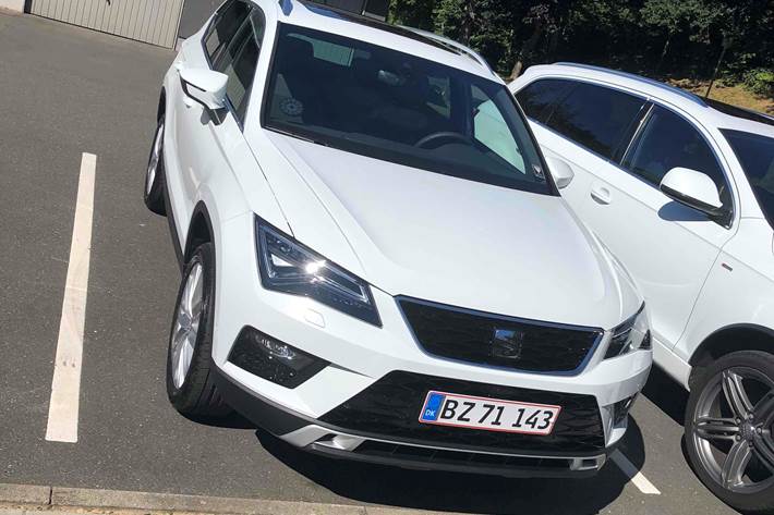 Hvid Seat Ateca fra 2018