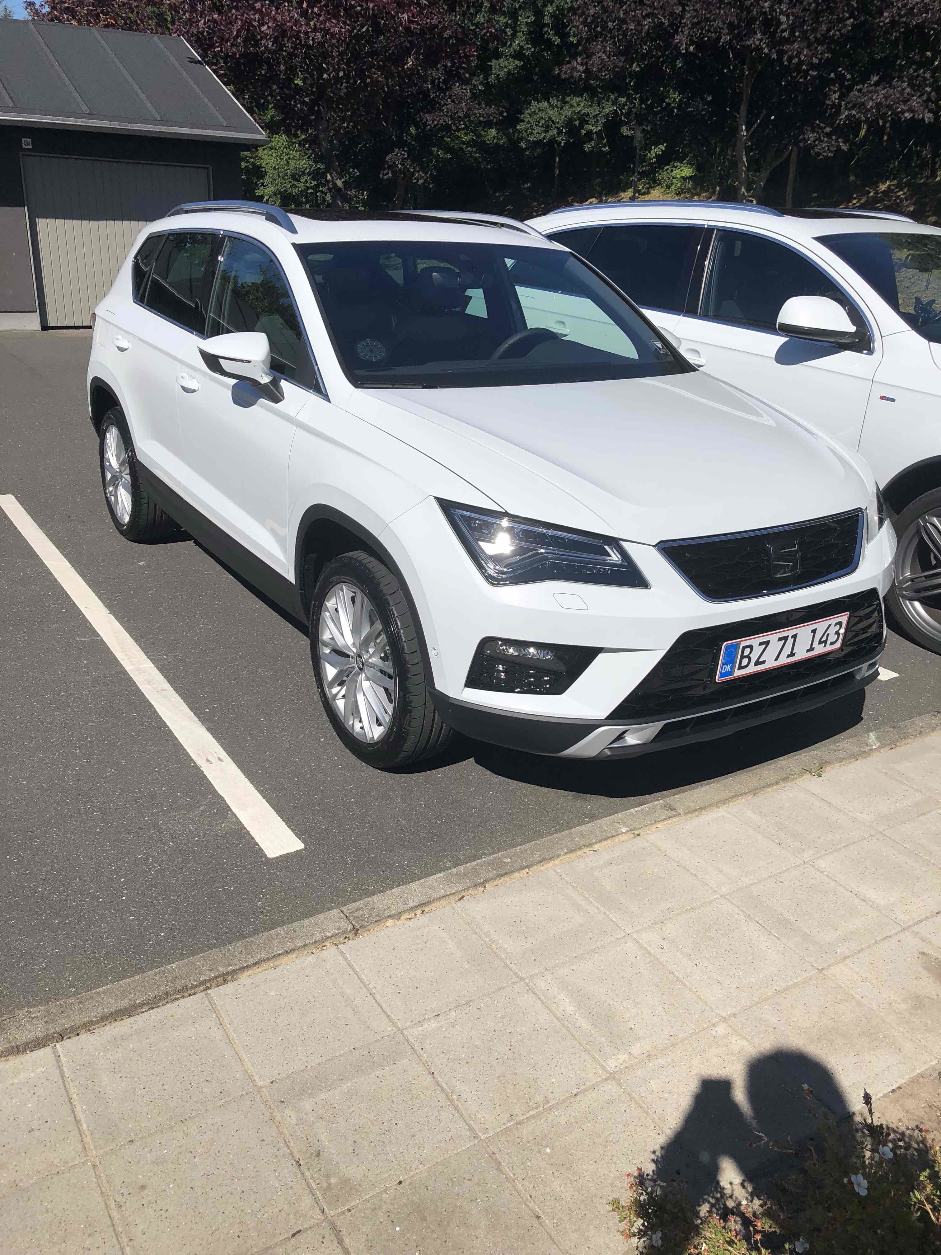 Hvid Seat Ateca fra 2018