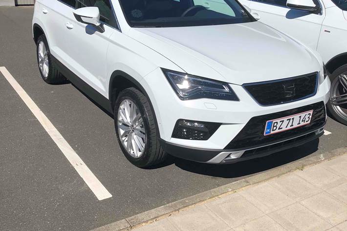 Hvid Seat Ateca fra 2018