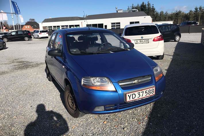 Blå Chevrolet Kalos fra 2006
