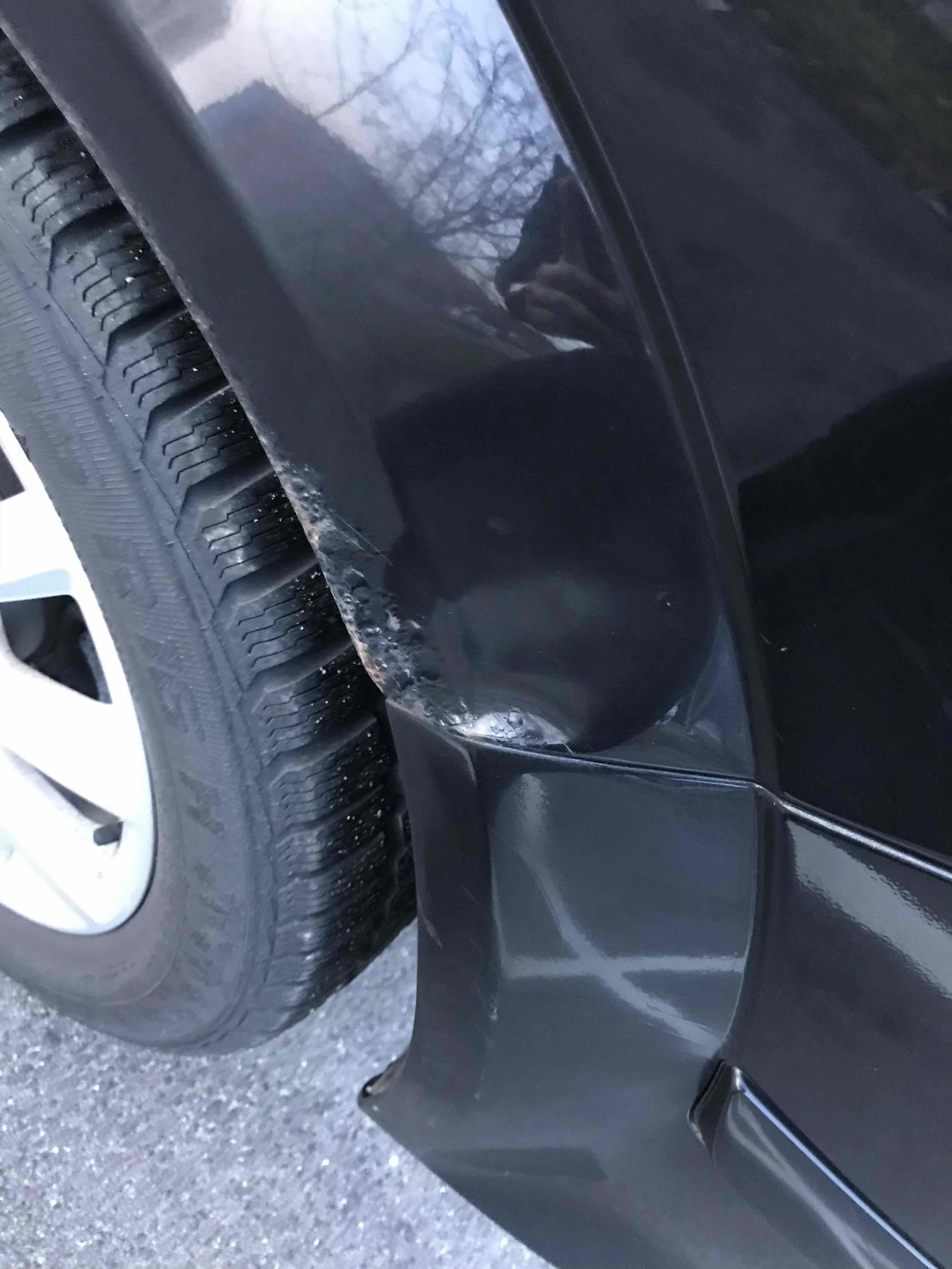 Sort Opel Astra fra 2006