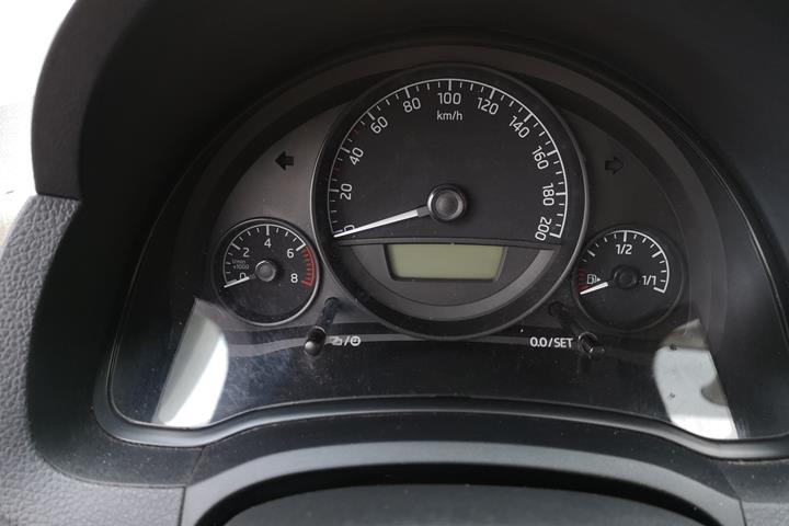 Rød Skoda Citigo fra 2013