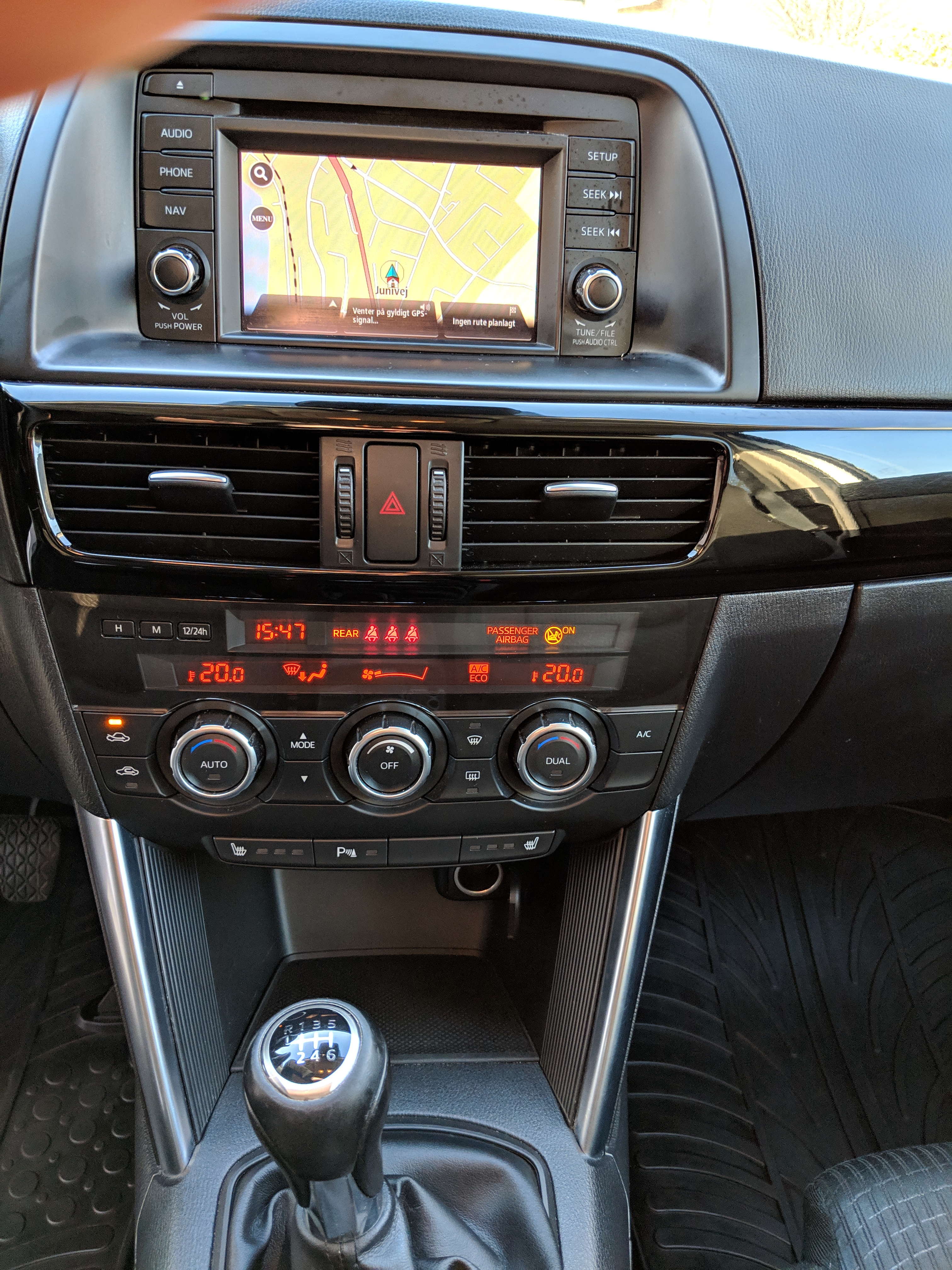 Grå Mazda CX-5 fra 2012