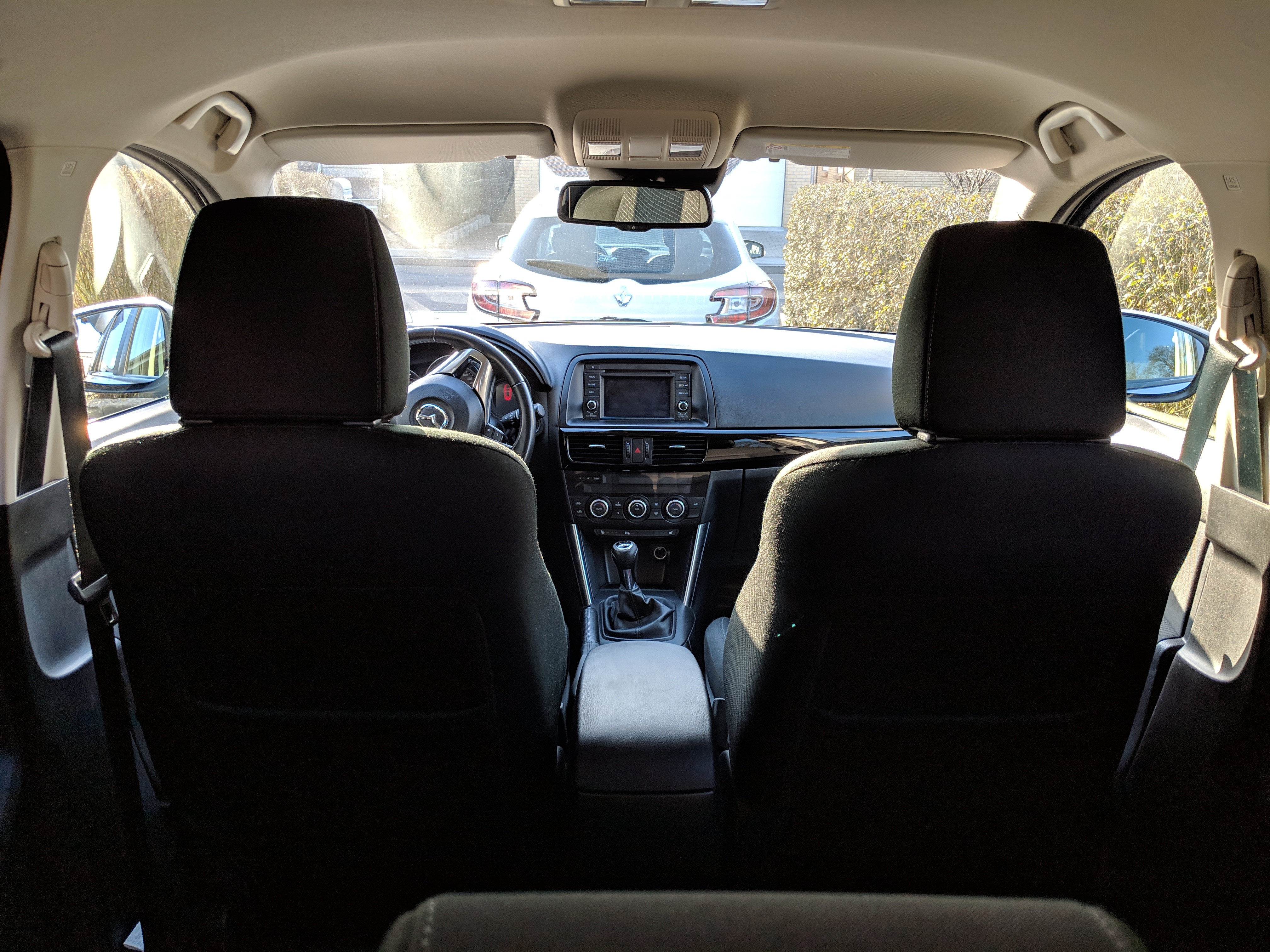 Grå Mazda CX-5 fra 2012