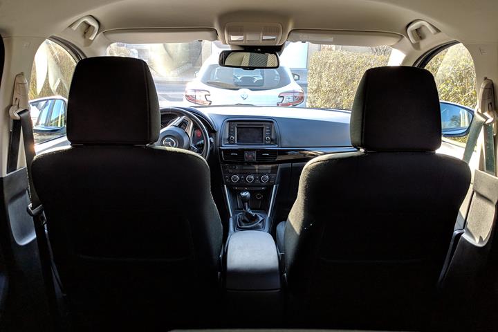 Grå Mazda CX-5 fra 2012