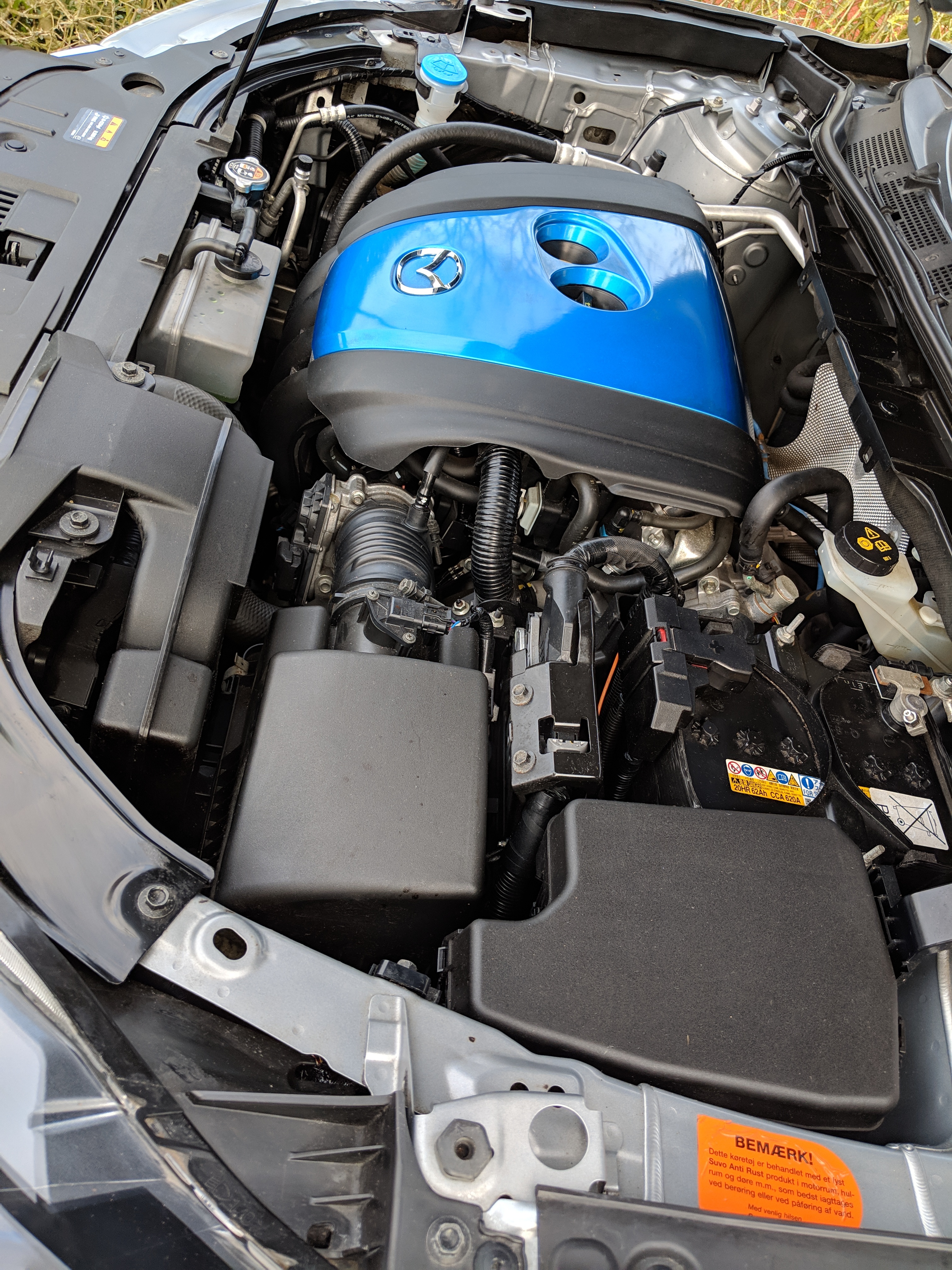 Grå Mazda CX-5 fra 2012