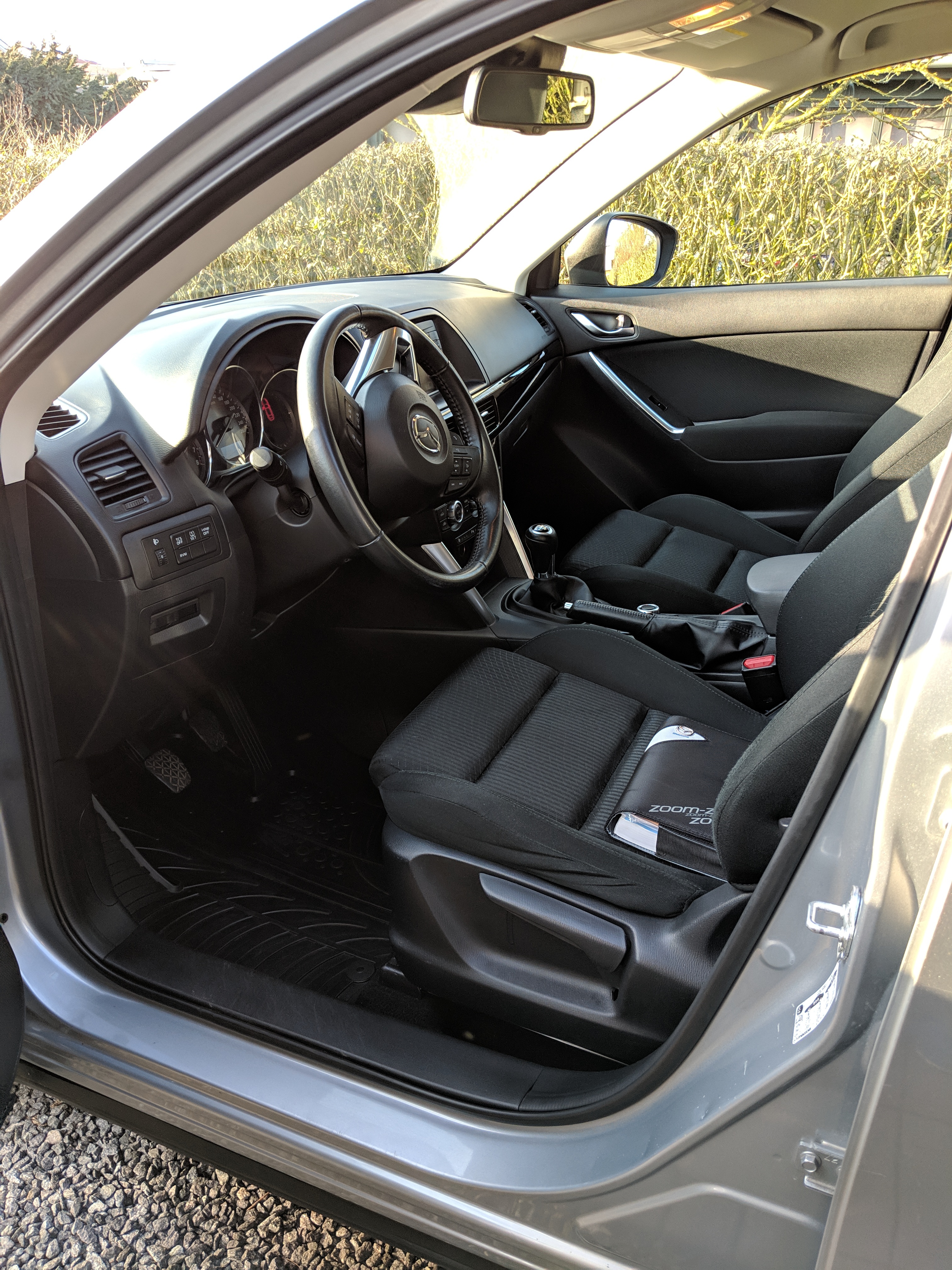 Grå Mazda CX-5 fra 2012