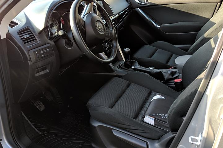 Grå Mazda CX-5 fra 2012