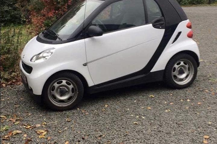 Hvid Smart Fortwo fra 2011