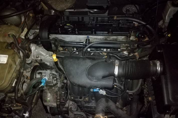 Blå Citroën C5 fra 2001