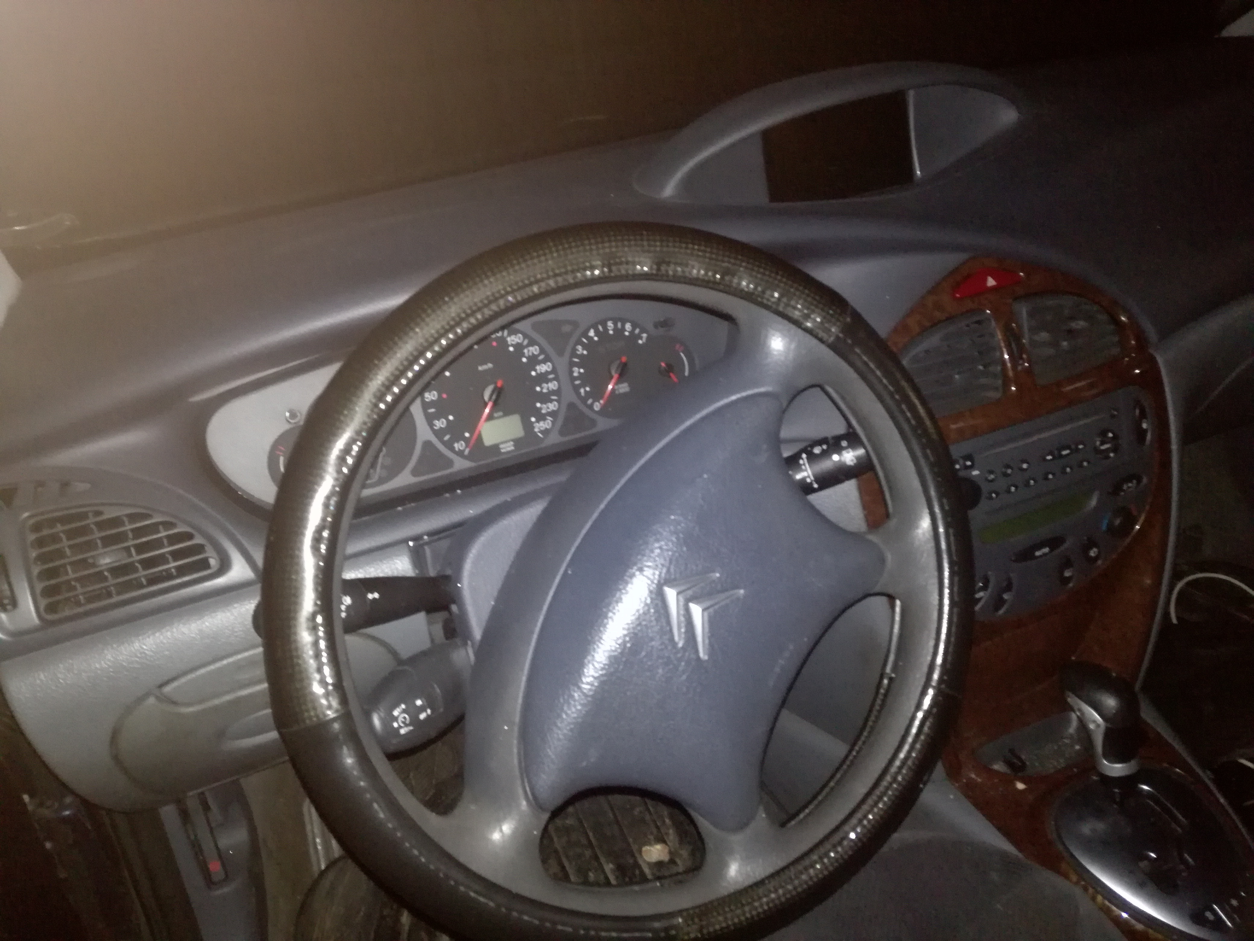 Blå Citroën C5 fra 2001