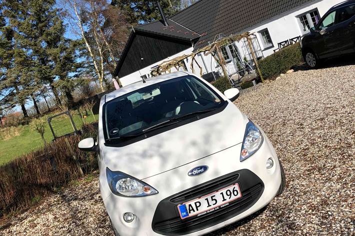 Hvid Ford Ka fra 2014
