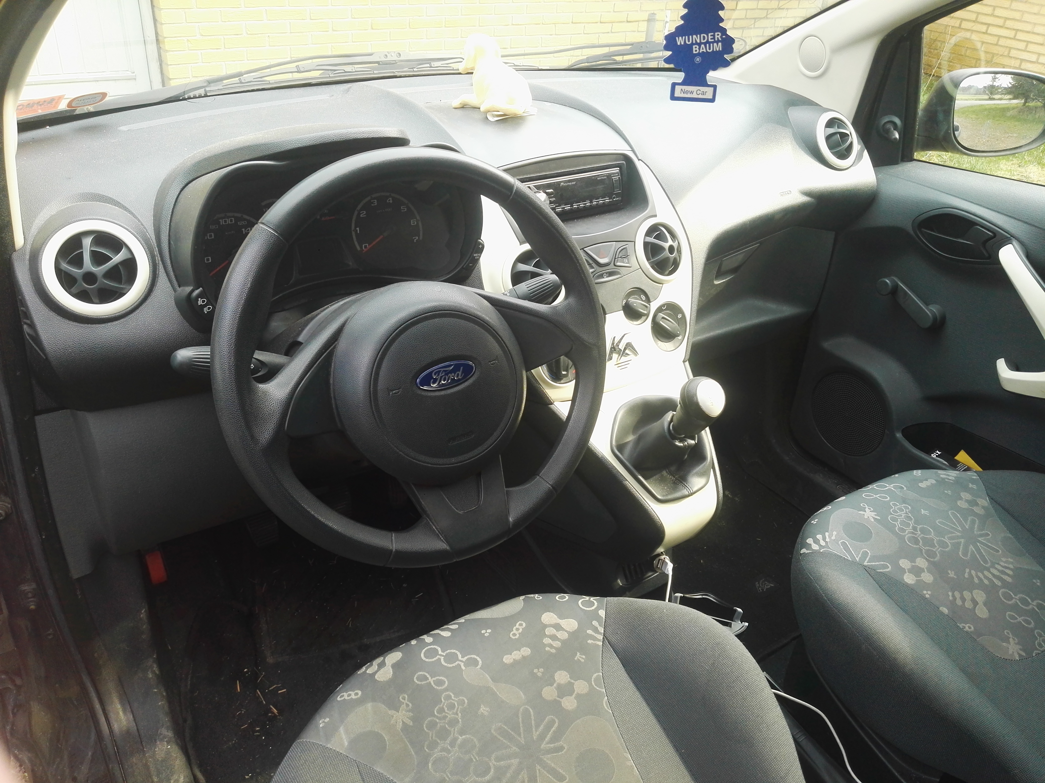 Sort Ford Ka fra 2009