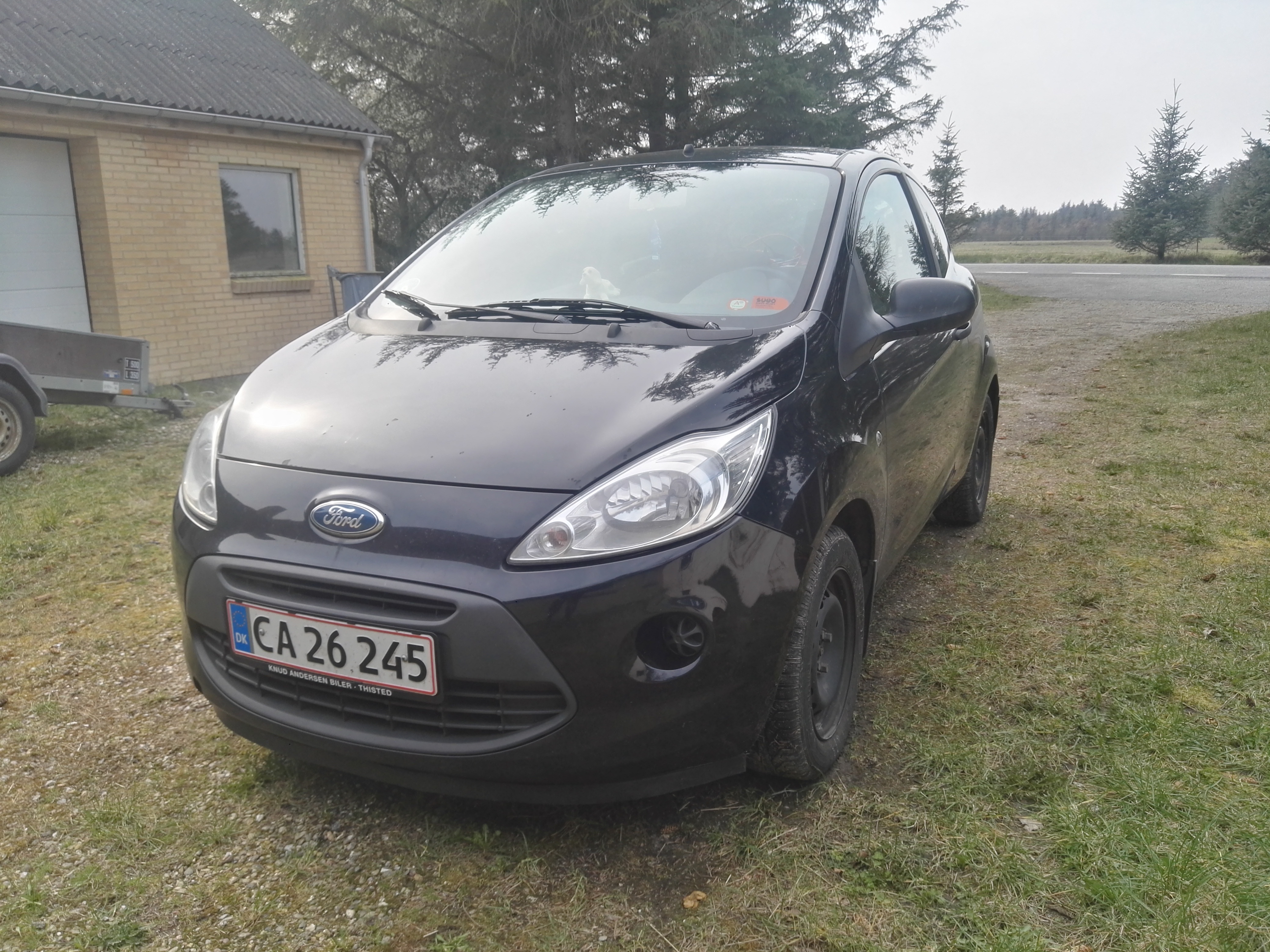 Sort Ford Ka fra 2009