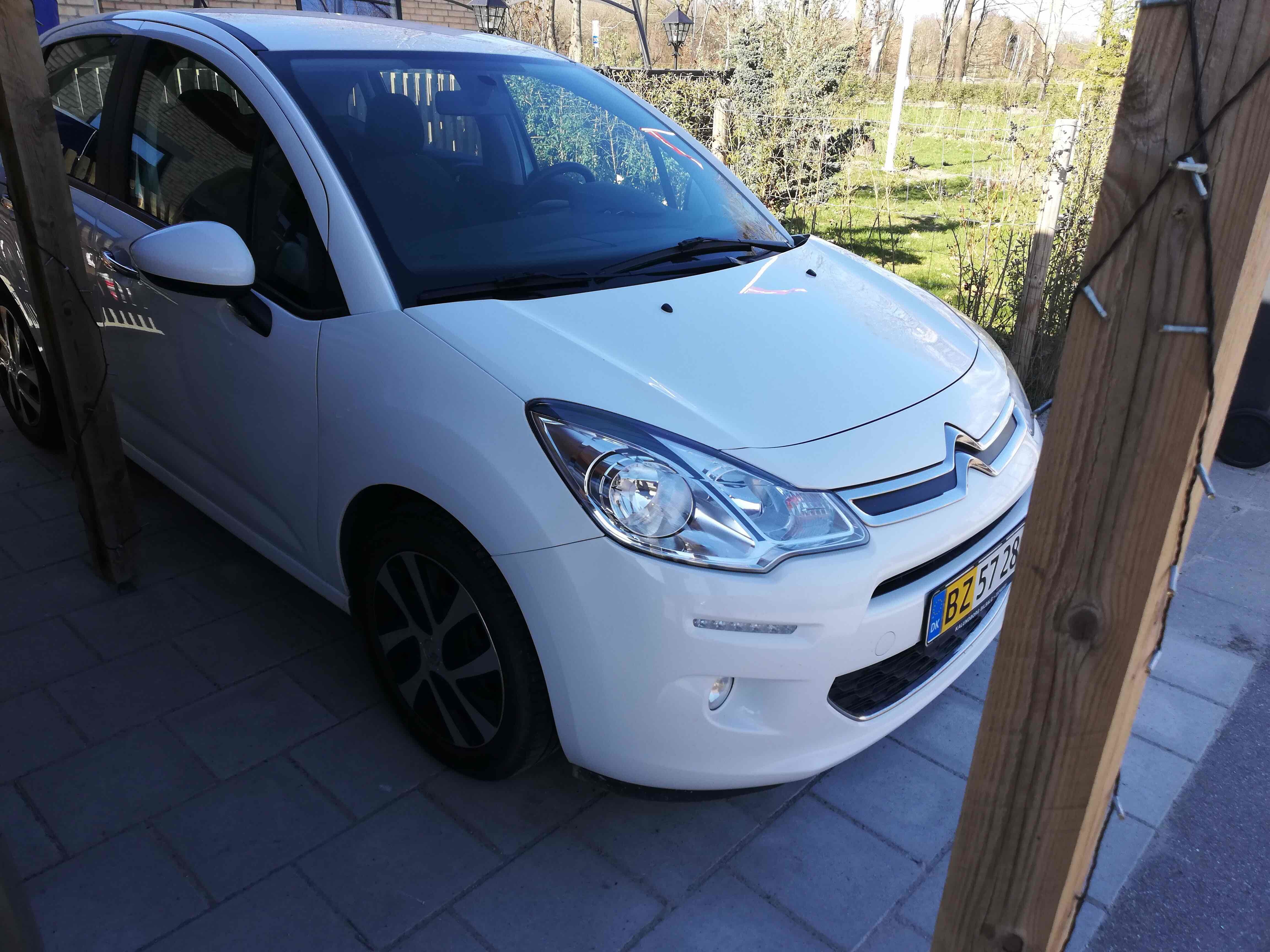 Hvid Citroën C3 fra 2013