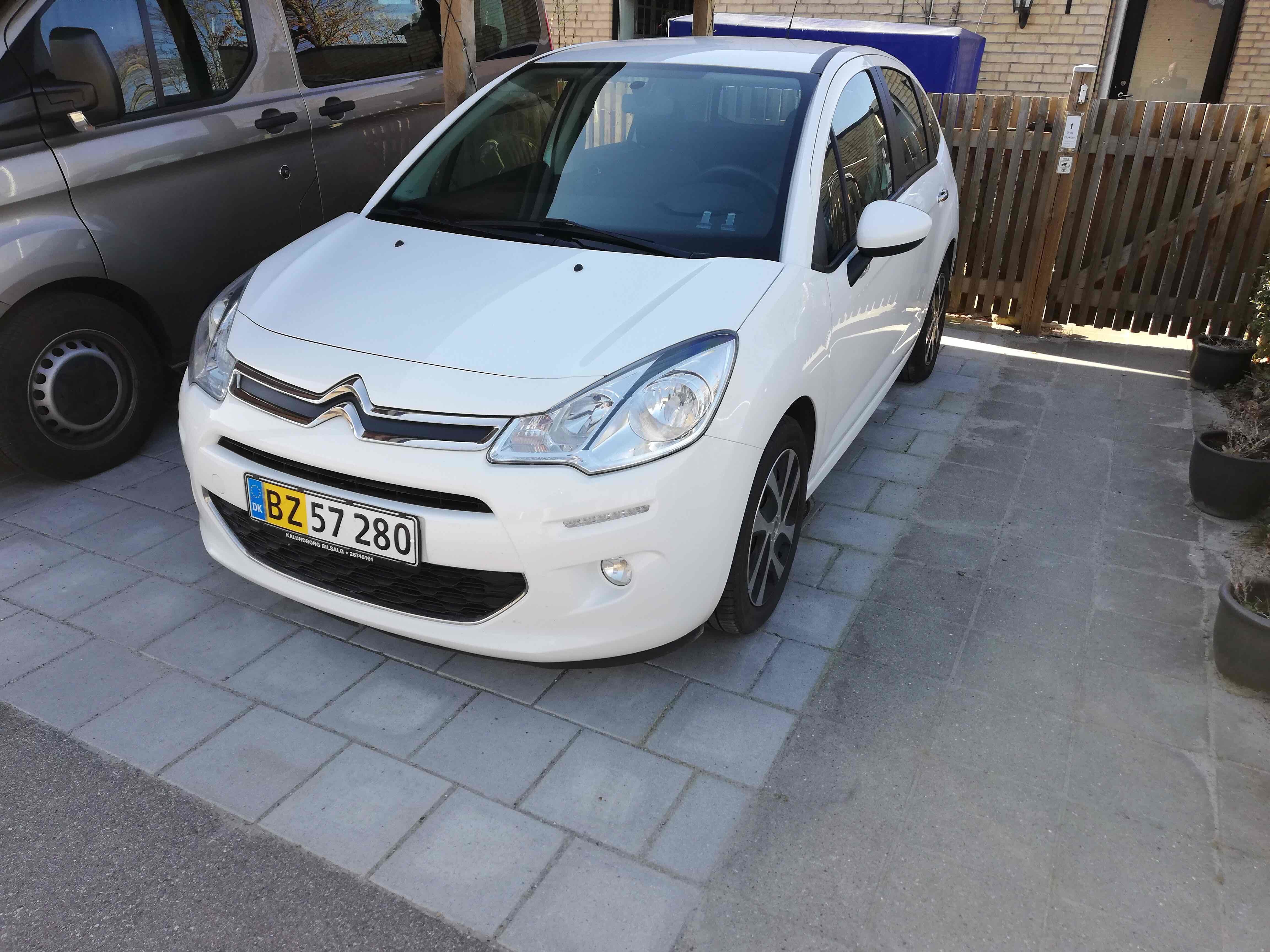 Hvid Citroën C3 fra 2013