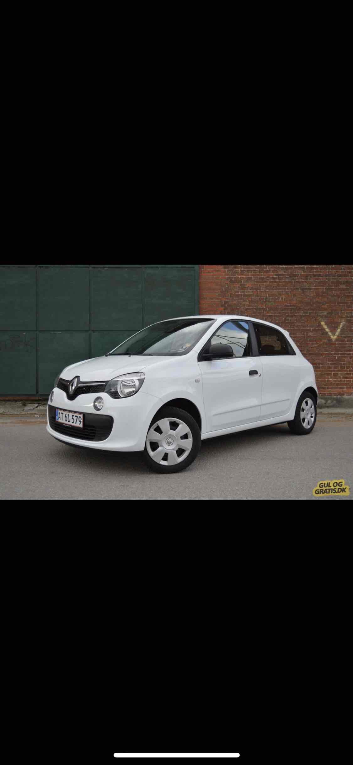 Hvid Renault Twingo fra 2014
