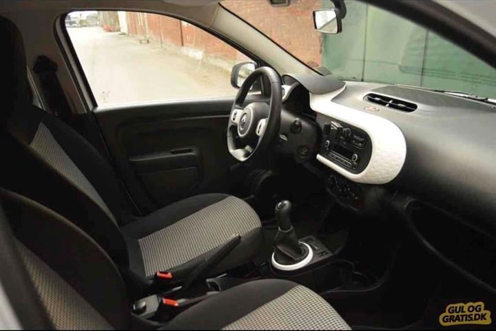 Hvid Renault Twingo fra 2014