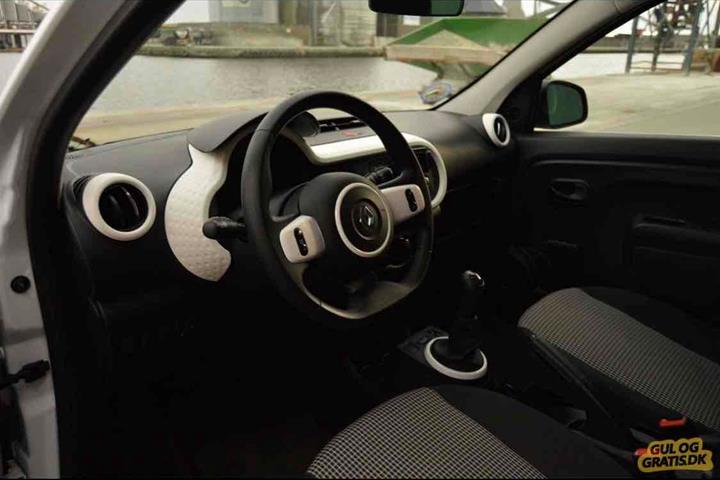 Hvid Renault Twingo fra 2014