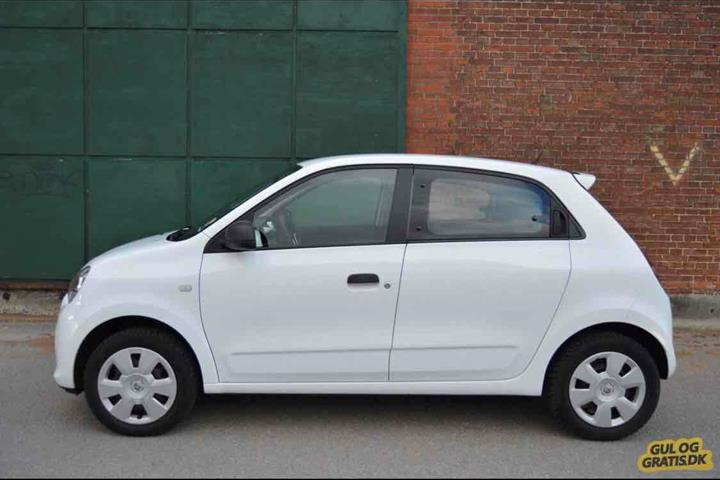 Hvid Renault Twingo fra 2014