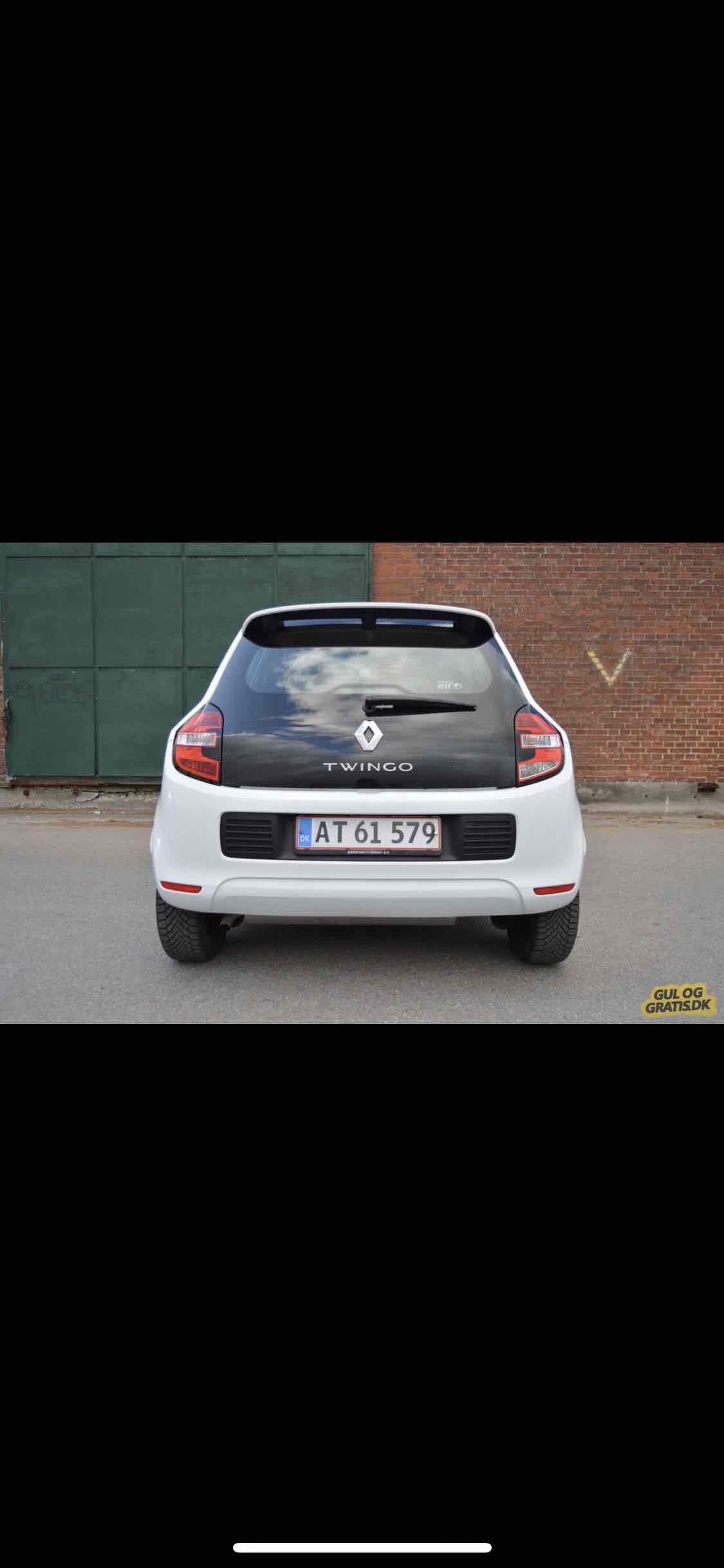 Hvid Renault Twingo fra 2014