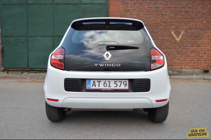 Hvid Renault Twingo fra 2014